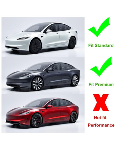 Divisor de Labio Frontal NEESPOC para Tesla Modelo 3 2024-2025
