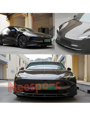 Divisor de Labio Frontal NEESPOC para Tesla Modelo 3 2024-2025