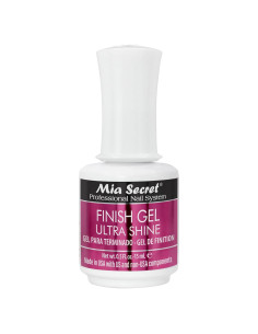 Gel de Acabado UV Mia Secret 15 ml - Brillo Duradero y Transparente