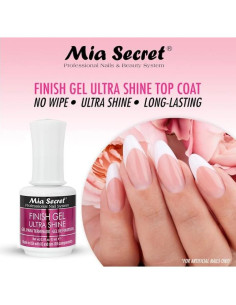 Gel de Acabado UV Mia Secret 15 ml - Brillo Duradero y Transparente 2