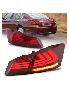 Luces Traseras KUIPERAUTO para Honda Accord 2013-2015