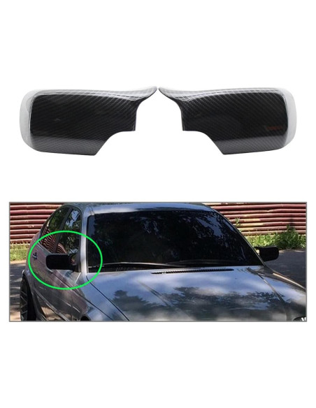 Cubierta Espejo Retrovisor Fibra Carbono BACAR BMW E46 1998-2005