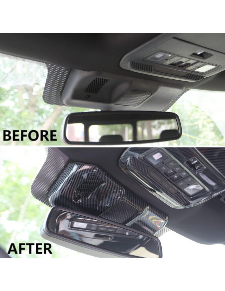 Cubierta de espejo retrovisor interior Korlot para Ford F150 2021+