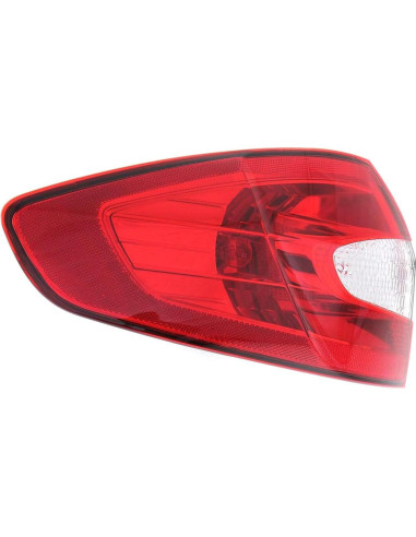 Luz Trasera Exterior Avenida para Ford Fiesta Sedán 2011-2013