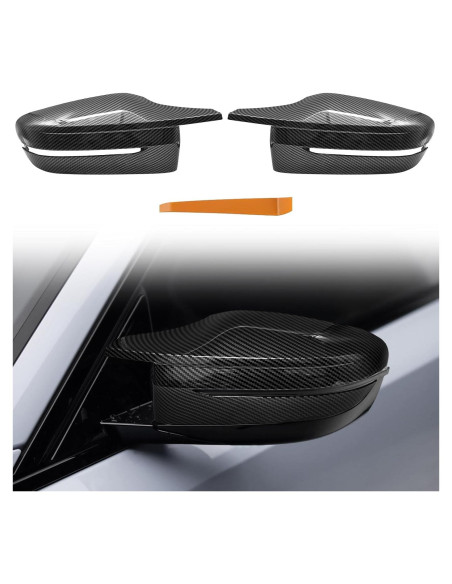 Cubierta de Espejo Lateral TOPUS para BMW G20 G30 G31 G32 G11 G12 Fibra de Carbono