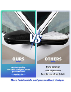 Carcasa Espejo Retrovisor KARTONMOTOR Fibra Carbono Honda Civic 2016-2021 2