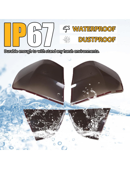 Cubierta de recorte de lámpara trasera ahumada BMW 3 Series M3