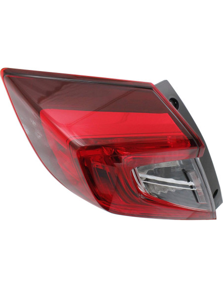 Luz Trasera Honda Civic 2016-2021 Garage-Pro Halógeno