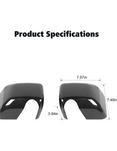 Cubierta de Espejo Retrovisor RT-TCZ para Jeep Wrangler 2007-2017 2