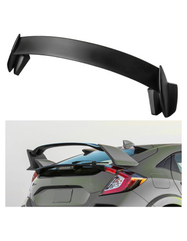 Alerón Trasero para Honda Civic Hatchback 2016-2021 Cciyu