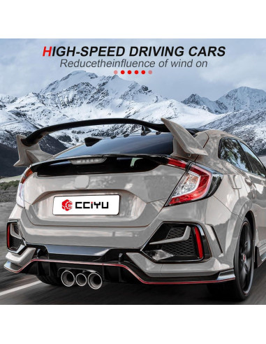 Alerón Trasero para Honda Civic Hatchback 2016-2021 Cciyu