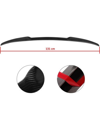 Alerón Trasero Ineedup para BMW X4 G02 2018-2021 Fibra Carbono