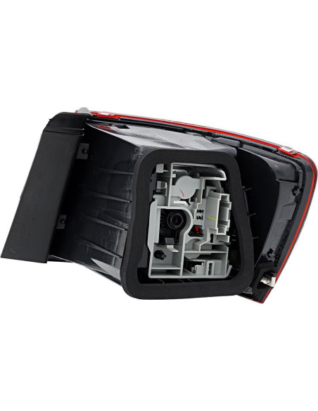 Lámpara de luz trasera JP Auto para Volkswagen Jetta 2015-2018