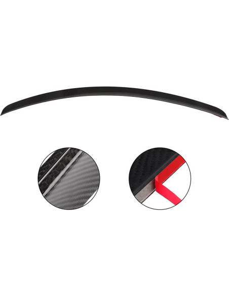 Alerón trasero fibra de carbono AZHZ para Mercedes-Benz C230 2008-2013