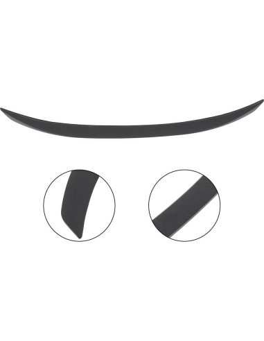 Alerón Trasero SCITOO Negro Mate para Toyota Corolla 2020-2022