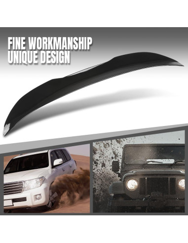 Alerón Trasero G-PLUS para BMW F80 M3 Sedán 2015-2018 Negro