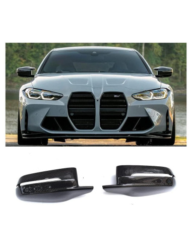 Cubierta de Espejo de Fibra de Carbono MUCCGQ para BMW M2 M3 M4 2021-2025