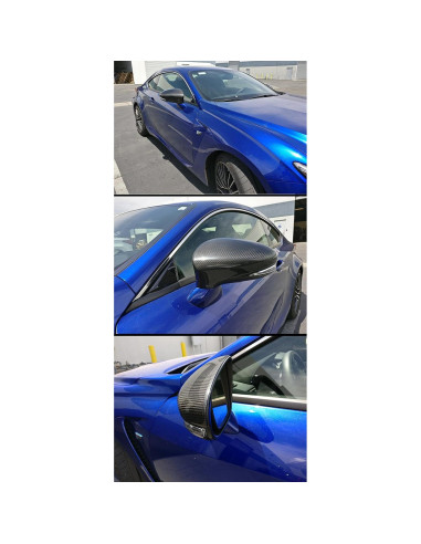 Cubiertas de Espejo de Fibra de Carbono Cuztom Tuning Lexus 2013-2019