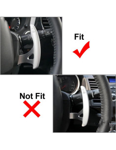 Cubierta de Palanca de Cambio Lirun ABS Carbono Roja 2Pcs 2