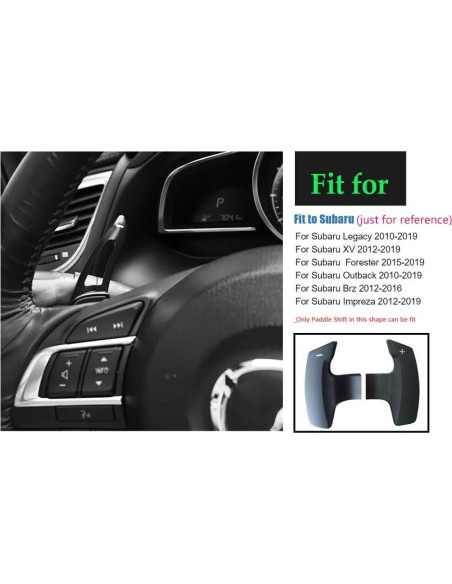 Extensión de Palanca de Cambio SANRILY para Subaru - Negro