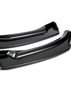 Kit de Parachoques Delantero 3 Piezas Mazda 3 2014-2018 ABS Carbono 2