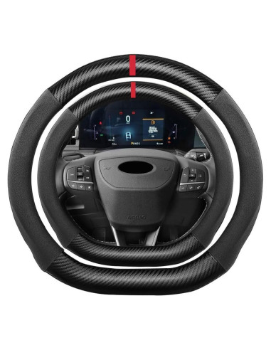 Cubierta de Volante K LAKEY Suede D 15" Antideslizante Ford