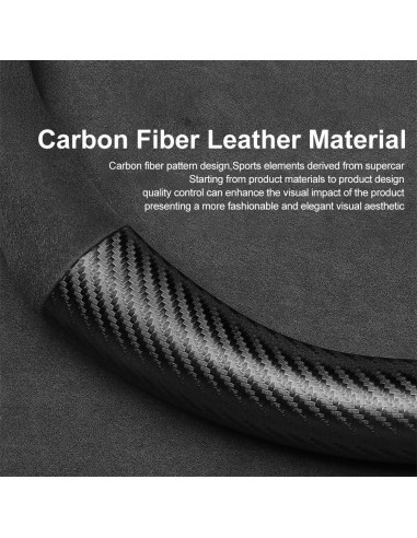 Cubierta de Volante K LAKEY Suede D 15" Antideslizante Ford