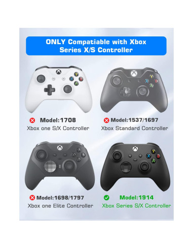 Botones LB RB DUXICEPIN para Controlador Xbox Series X