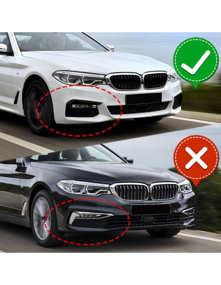 Kit de Spoiler de Fibra de Carbono para BMW 5-Series G30 2017-2020