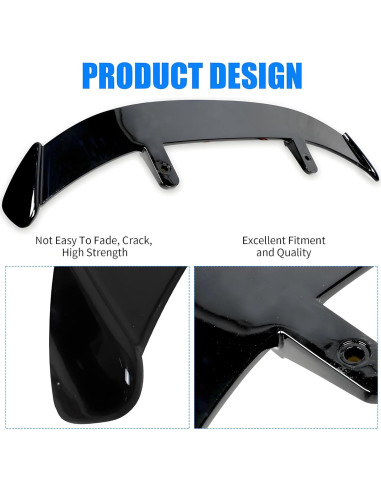 Alerón Trasero Universal STSEV01 para Subaru Impreza 2012-2016