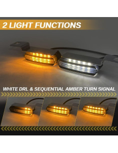 Señales de Giro LED KICRY para Motocicleta Universales 2