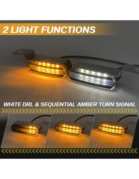 Señales de Giro LED KICRY para Motocicleta Universales