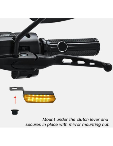 Señales de Giro LED KICRY para Motocicleta Universales