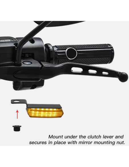 Señales de Giro LED KICRY para Motocicleta Universales