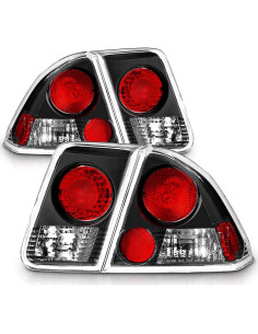 Faros Traseros AmeriLite para Honda Civic 2001-2005 - Izquierdo y Derecho 2