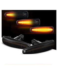 Marcador Lateral LED BMueirn Humo para Lancer/Evolution X 2008-2017