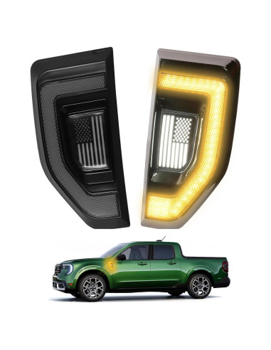 Luces de Marcador Lateral LED CFDSDE para Ford Maverick 2022-2025