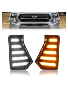 Luces Antiniebla LED DYNVEX Tacoma 2024-2025, Ámbar y Blanca