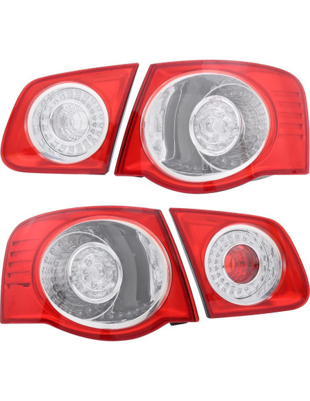 Luz Trasera LED MotorFansClub para VW Jetta 5 MK5 2006-2010
