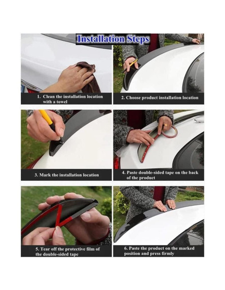 Alerón de Coche WKSBY para Volkswagen Golf 8 GTI - Aerodinámico