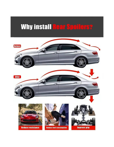 Alerón de Coche WKSBY para Volkswagen Golf 8 GTI - Aerodinámico