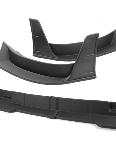 Kit de labio de parachoques delantero ABS HDCAUTODEPOT 6PCS