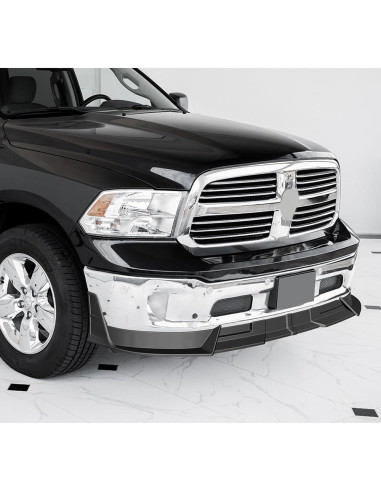 Kit de labio de parachoques delantero ABS HDCAUTODEPOT 6PCS