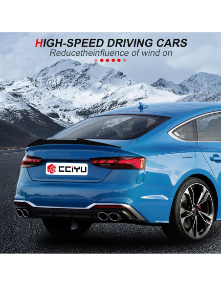 Alerón Trasero de Fibra de Carbono CCIYU para Audi A5 S5 2017-2020