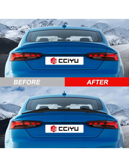 Alerón Trasero de Fibra de Carbono CCIYU para Audi A5 S5 2017-2020