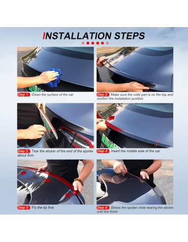 Alerón Trasero de Fibra de Carbono CCIYU para Audi A5 S5 2017-2020