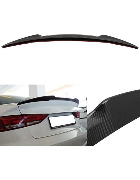 Alerón Trasero de Fibra de Carbono Aintier para Audi A3/S3 2014-2018