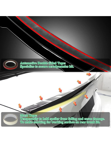 Spoiler Trasero Negro Brillante BMW G82 M4 2021-2026