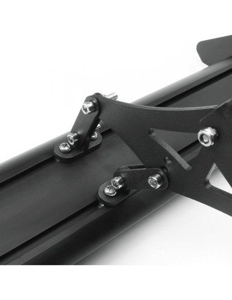 Alerón Trasero Ajustable Areyourshop de Aluminio 135cm Negro