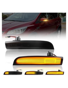 Luces LED Secuenciales de Espejo Lateral ATROVI para Ford